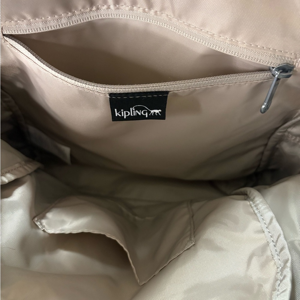 Kipling Beige Interior Backpack - image 3